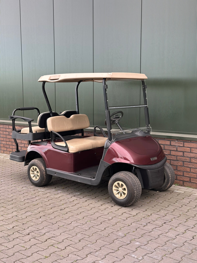 EZGO RXV Elite 2+2 48V Burgundy 2020