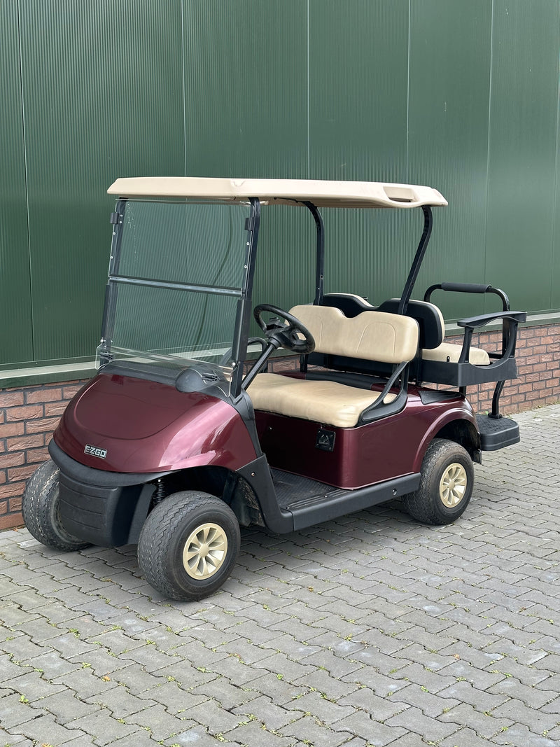 EZGO RXV Elite 2+2 48V Burgundy 2020