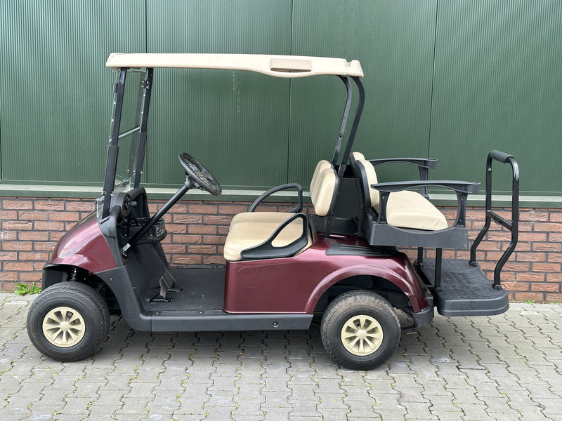 EZGO RXV Elite 2+2 48V Burgundy 2020