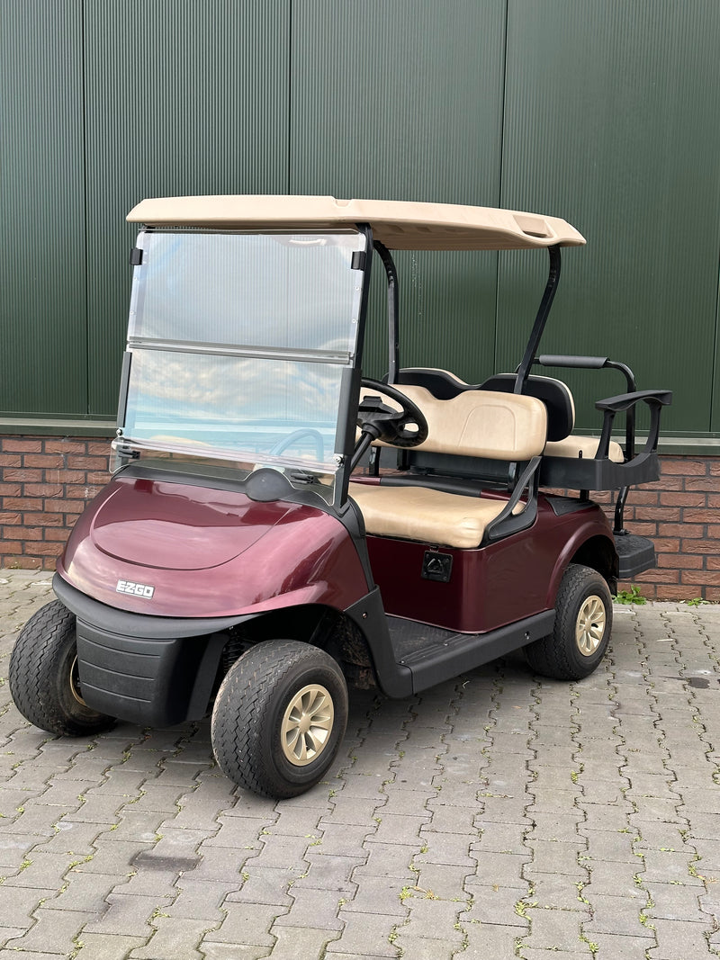 EZGO RXV Elite 2+2 48V Burgundy 2020