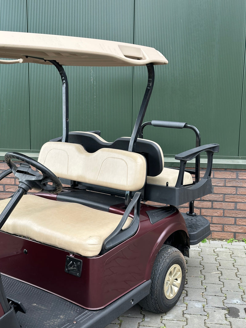 EZGO RXV Elite 2+2 48V Burgundy 2020