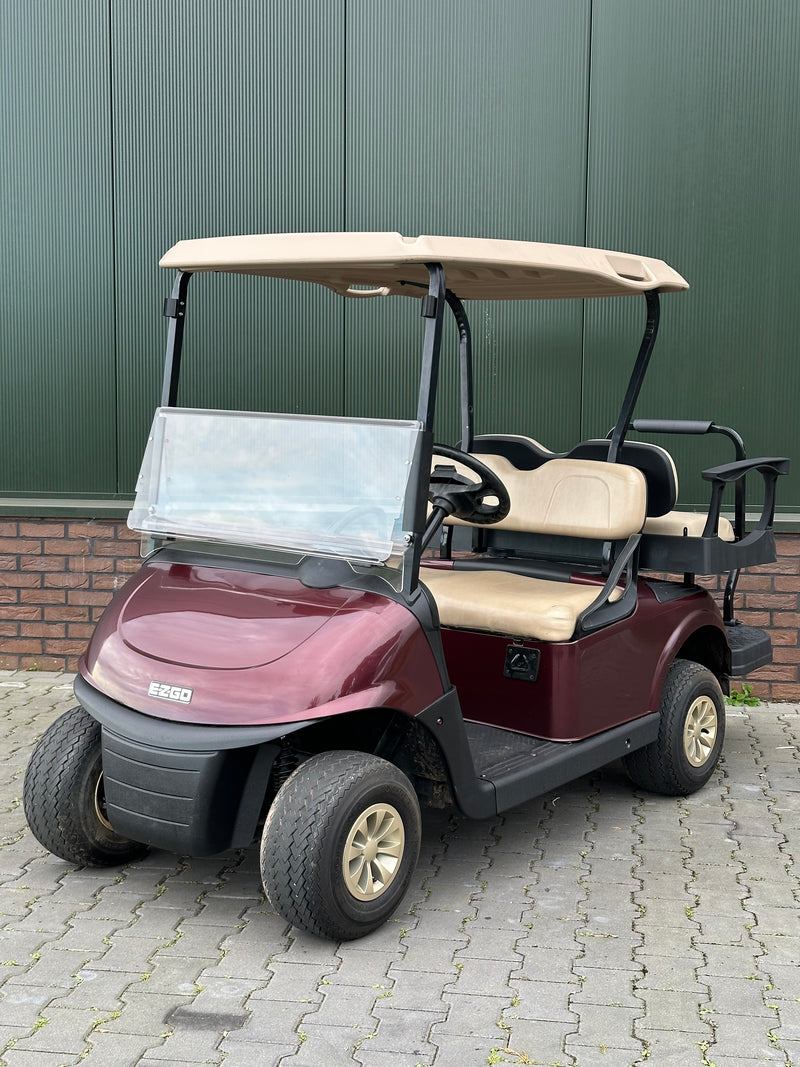 EZGO RXV Elite 2+2 48V Burgundy 2020
